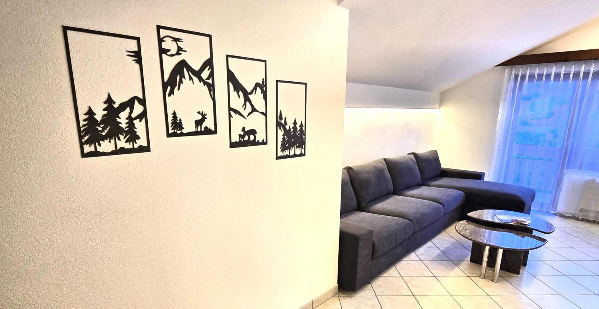 Ferienhaus Adonis Saas-Grund Dış mekan fotoğraf