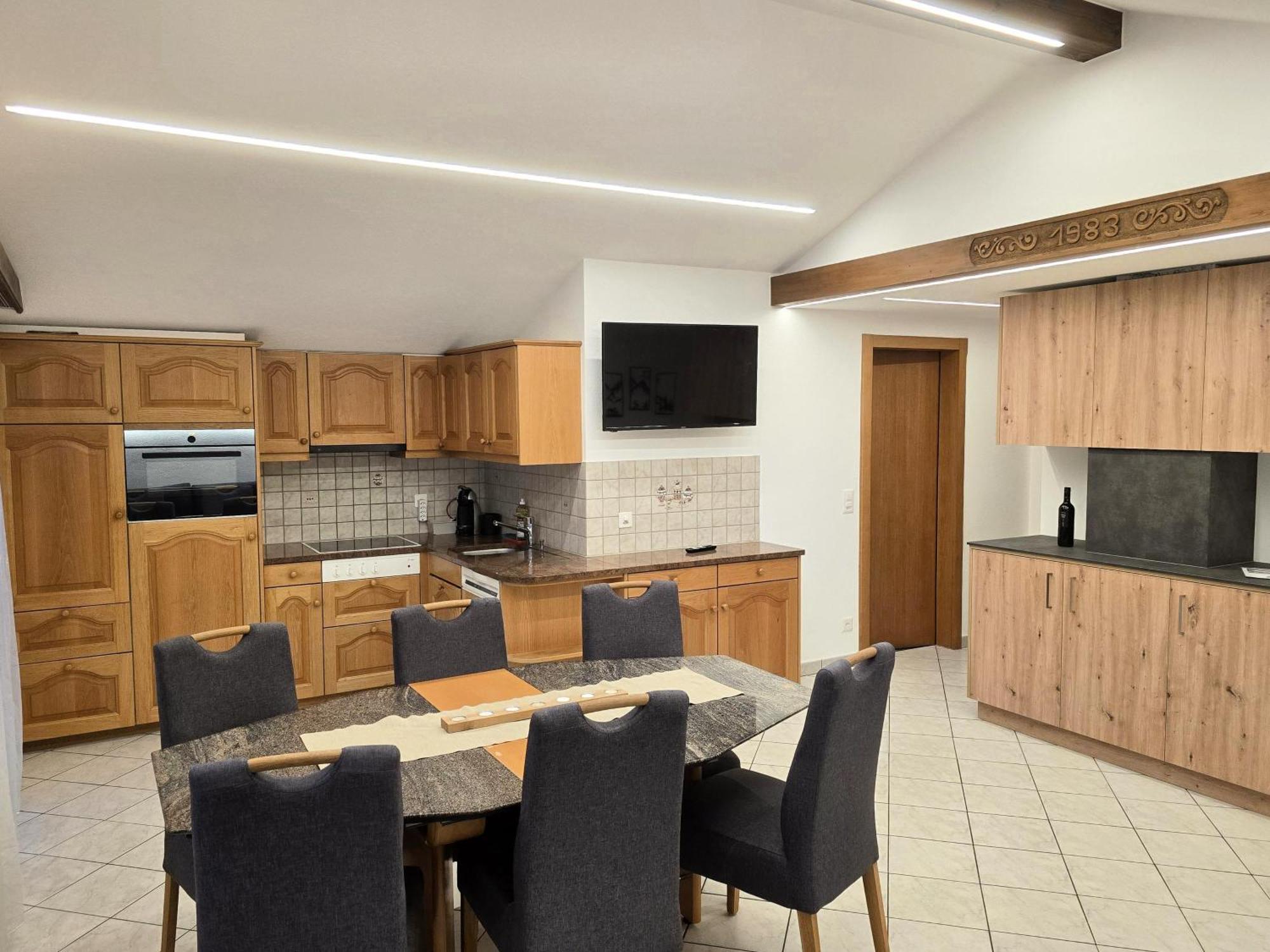 Ferienhaus Adonis Saas-Grund Dış mekan fotoğraf